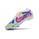 Cheap Nike Air Zoom Mercurial Vapor 15 Elite FG Beige Pink Blue Low Soccer Shoes Sale