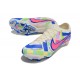 Cheap Nike Air Zoom Mercurial Vapor 15 Elite FG Beige Pink Blue Low Soccer Shoes Sale