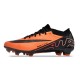 Cheap Nike Air Zoom Mercurial Vapor 15 Elite FG Low Soccer Shoes Black Orange Sale