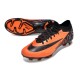 Cheap Nike Air Zoom Mercurial Vapor 15 Elite FG Low Soccer Shoes Black Orange Sale