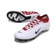 Cheap Nike Air Zoom Mercurial Vapor 15 Elite FG Low Soccer Shoes White Red Black Sale