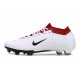 Cheap Nike Air Zoom Mercurial Vapor 15 Elite FG Low Soccer Shoes White Red Black Sale