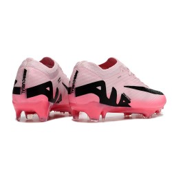 Nike Air Zoom Mercurial Vapor 15 Elite FG Pink Black Ltpink Low Soccer Shoes