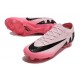 Cheap Nike Air Zoom Mercurial Vapor 15 Elite FG Pink Black Ltpink Low Soccer Shoes Sale