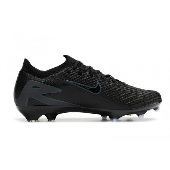 Cheap Nike Air Zoom Mercurial Vapor 16 Elite FG Low Black Blue Soccer Shoes Sale