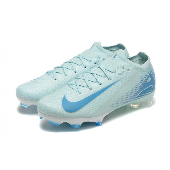 Cheap Nike Air Zoom Mercurial Vapor 16 Elite FG Low Lt Blue Soccer Shoes Sale