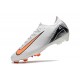 Cheap Nike Air Zoom Mercurial Vapor 16 Elite FG Low White Black Orange Soccer Shoes Sale