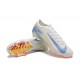 Cheap Nike Air Zoom Mercurial Vapor 16 Elite FG Low Yellow White Blue Soccer Shoes Sale