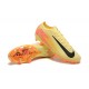 Cheap Nike Air Zoom Mercurial Vapor 16 Elite FG Yellow Black Pink Soccer Shoes Sale