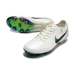 Nike Tiempo Legend 10 Elite FG Beige Black Low Soccer Shoes