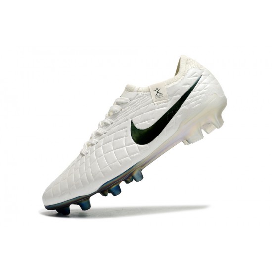 Cheap Nike Tiempo Legend 10 Elite FG Beige Black Low Soccer Shoes Sale