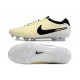 Cheap Nike Tiempo Legend 10 Elite FG Beige Black Low Soccer Shoes Sale