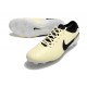 Cheap Nike Tiempo Legend 10 Elite FG Beige Black Low Soccer Shoes Sale