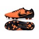 Cheap Nike Tiempo Legend 10 Elite FG Orange Black Low Soccer Shoes Sale