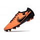 Cheap Nike Tiempo Legend 10 Elite FG Orange Black Low Soccer Shoes Sale