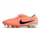 Cheap Nike Tiempo Legend 10 Elite FG Orange Black Low Soccer Shoes Sale