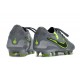 Cheap Nike Tiempo Legend 10 Elite FG Silver Green Black Green Low Soccer Shoes Sale