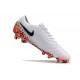 Cheap Nike Tiempo Legend 10 Elite FG White Black Gold Low Soccer Shoes Sale