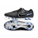 Cheap Nike Tiempo Legend 10 Elite FG White Blue Black Low Soccer Shoes Sale