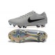 Cheap Nike Tiempo Legend 10 Elite FG Low Soccer Shoes Grey Black Sale