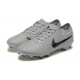 Cheap Nike Tiempo Legend 10 Elite FG Low Soccer Shoes Grey Black Sale