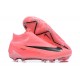 Cheap Nike Phantom GX Elite FG High Top Soccer Shoes Pink Black Sale