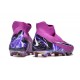 Cheap Nike Phantom GX Elite FG High Top Soccer Shoes Purple Black Sale