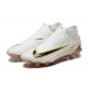 Cheap Nike Phantom GX Elite FG High Top Soccer Shoes White Gold Black Sale