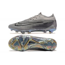 Nike Phantom GX Elite FG Low Soccer Shoes All Grey 