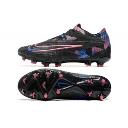 Nike Phantom GX Elite FG Low Soccer Shoes Black Pink 