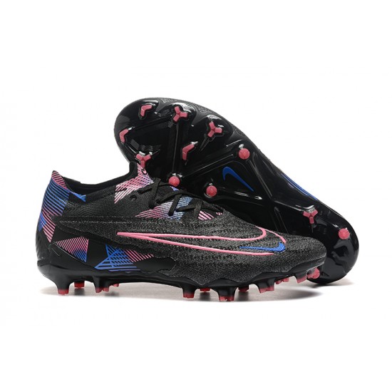 Cheap Nike Phantom GX Elite FG Low Soccer Shoes Black Pink Sale