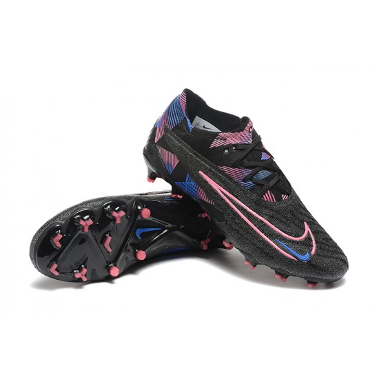 Cheap Nike Phantom GX Elite FG Low Soccer Shoes Black Pink Sale