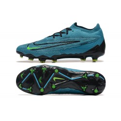 Nike Phantom GX Elite FG Low Soccer Shoes Blue Black Green 