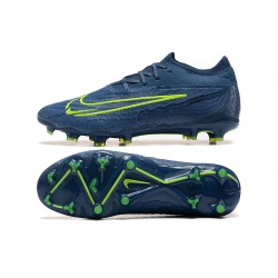 Nike Phantom GX Elite FG Low Soccer Shoes Deep Blue 