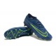 Cheap Nike Phantom GX Elite FG Low Soccer Shoes Deep Blue Sale