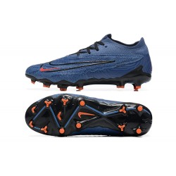 Nike Phantom GX Elite FG Low Soccer Shoes Ltblue Orange Black 