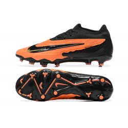 Nike Phantom GX Elite FG Low Soccer Shoes Orange Black 