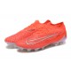 Cheap Nike Phantom GX Elite FG Low Soccer Shoes Orange Silver Sale