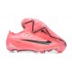 Cheap Nike Phantom GX Elite FG Low Soccer Shoes Pink Black Sale