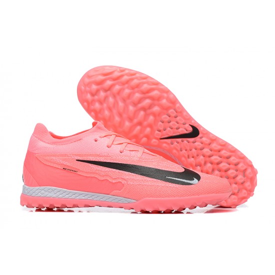 Cheap Nike Phantom GX Elite TF Low Soccer Shoes Peach Black Grey Sale