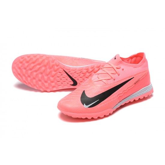 Cheap Nike Phantom GX Elite TF Low Soccer Shoes Peach Black Grey Sale