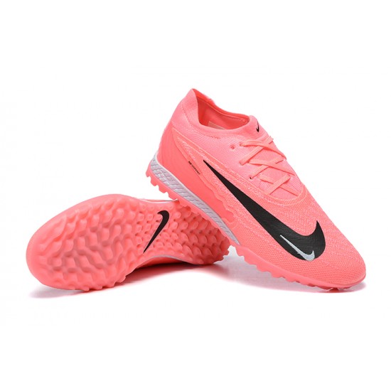 Cheap Nike Phantom GX Elite TF Low Soccer Shoes Peach Black Grey Sale