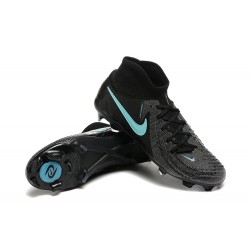 Nike Phantom Luna Elite FG Black Ltblue High Soccer Shoes