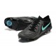 Cheap Nike Phantom Luna Elite FG Black Ltblue Low Soccer Shoes Sale