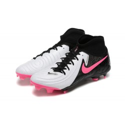 Nike Phantom Luna Elite FG Black Pink White Soccer Shoes