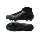 Cheap Nike Phantom Luna Elite FG High Top All Black Soccer Shoes Sale