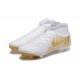 Cheap Nike Phantom Luna Elite FG High Top Gold White Soccer Shoes Sale