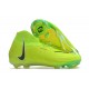 Cheap Nike Phantom Luna Elite FG High Top Green Yellow Black Soccer Shoes Sale