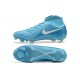 Cheap Nike Phantom Luna Elite FG High Top Ltblue White Soccer Shoes Sale