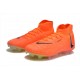 Cheap Nike Phantom Luna Elite FG High Top Orange Black Soccer Shoes Sale